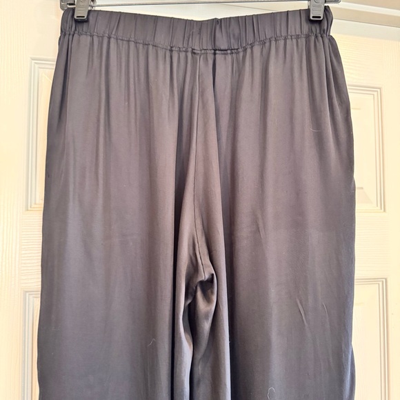 ABLE Drapey Wide Leg Black Pullon Pants Womens XS (Fits a Small) Relaxed Viscose - Picture 5 of 14